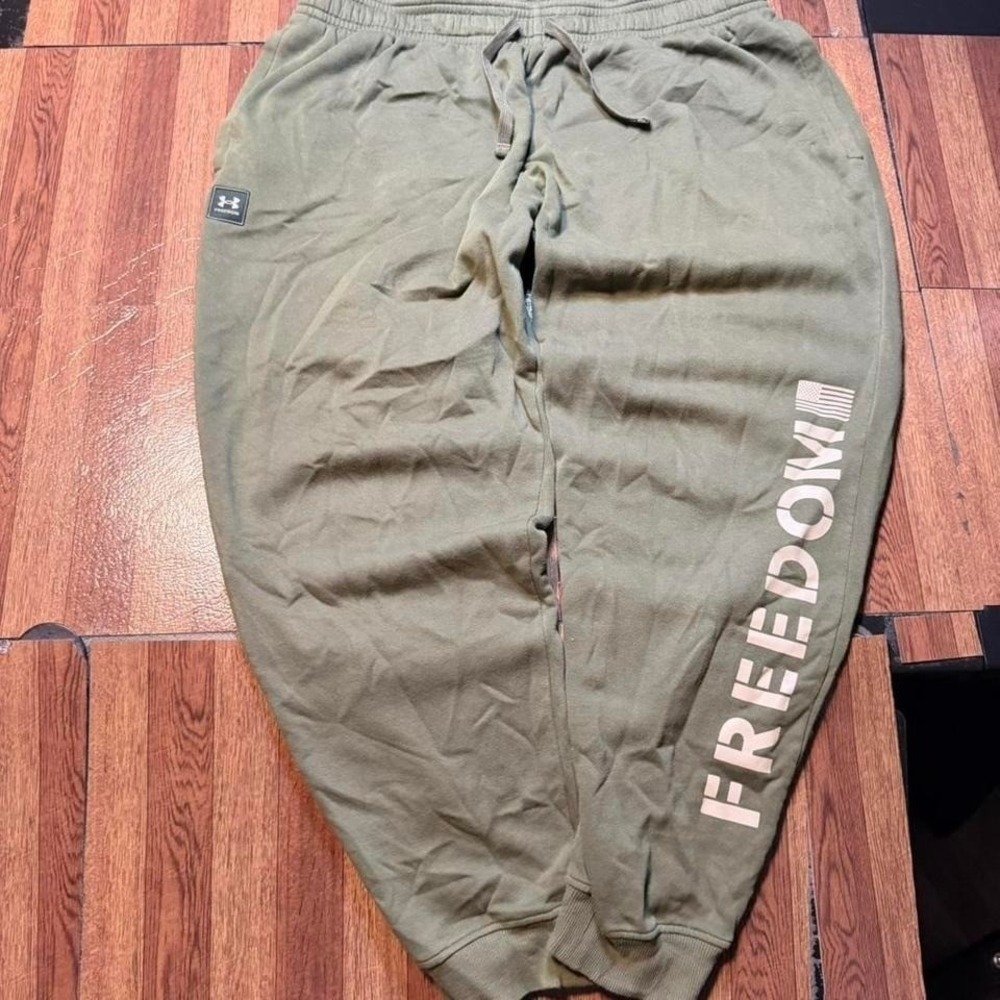 Under Armour Green Freedom Fleece Sweatpants Jogger XXL